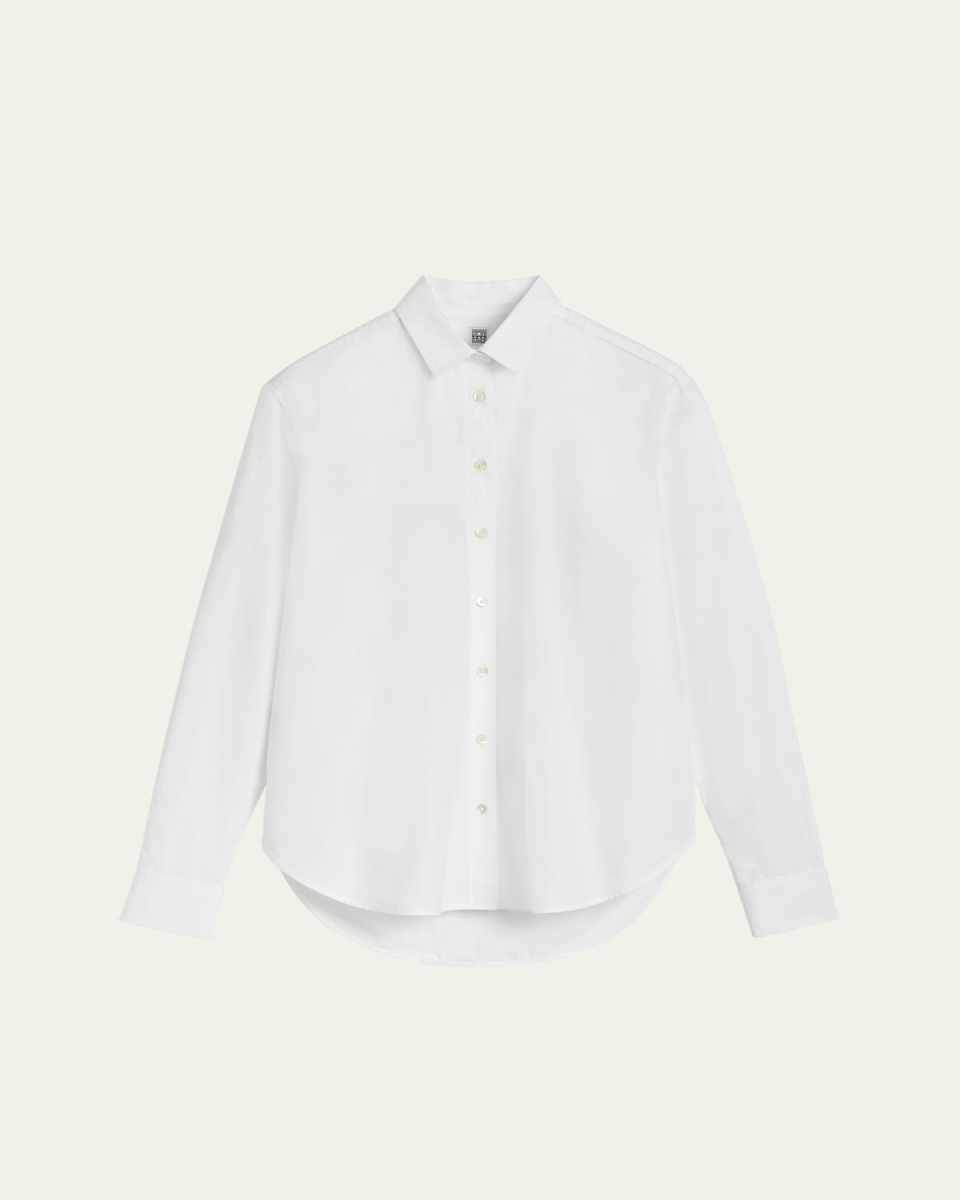 Signature Cotton Button-Down Shirt